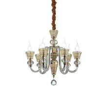 Strauss lampa wisząca 6x40W E14 230V złota